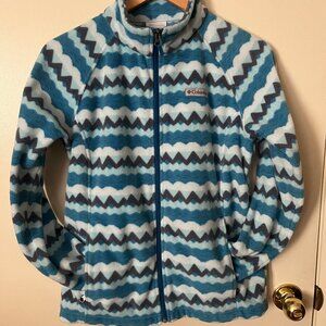 Columbia Girl's Fleece Jacket Size XL, Like New